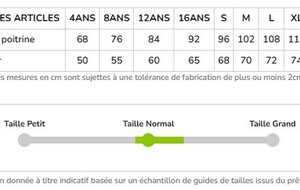 Tee-shirt technique mixte/enfant