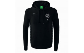 Sweat Erima noir à capuche H/F 